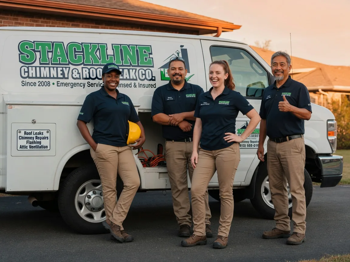 Chimney flashing repair company in Seaside, CA
